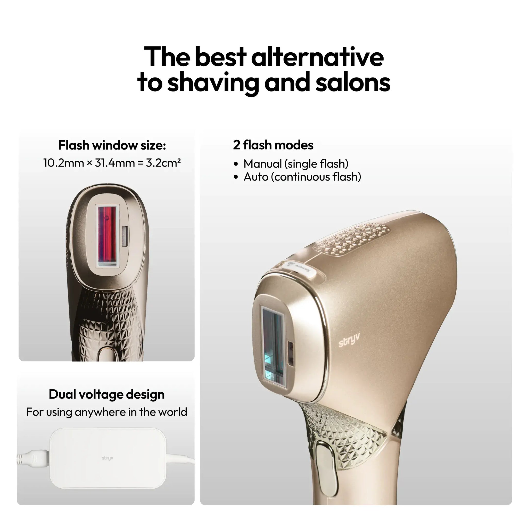 GlowUp IPL + FREE LuxShave