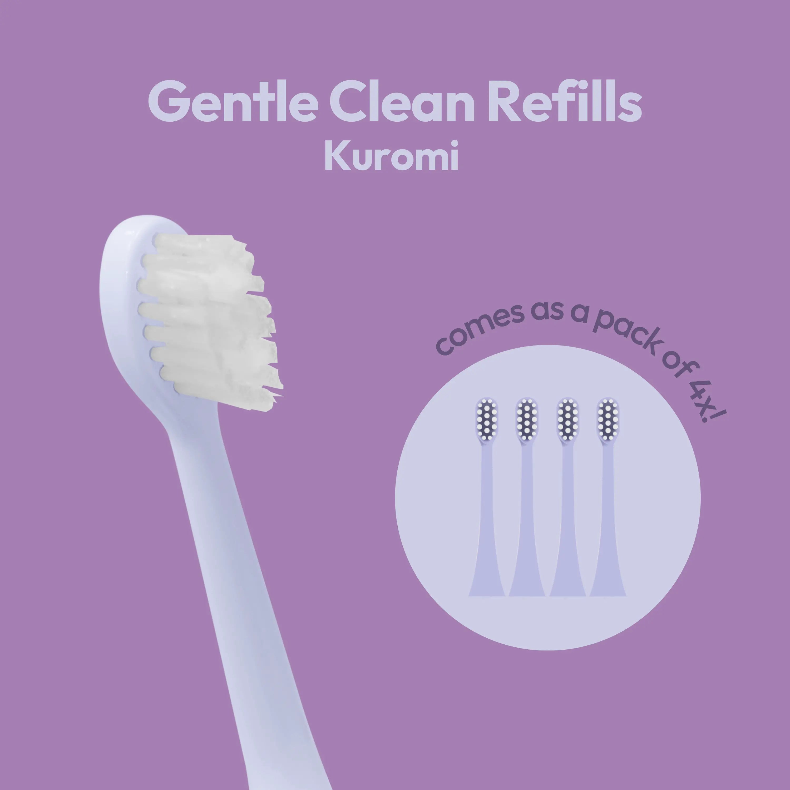 Replacement Brush Heads - Gentle