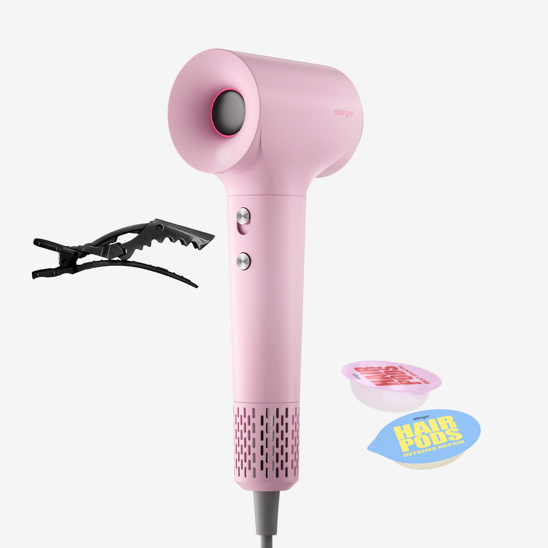 stryv Colour+ [pink] + 2 FREE Hairpods + T-Rex Clips