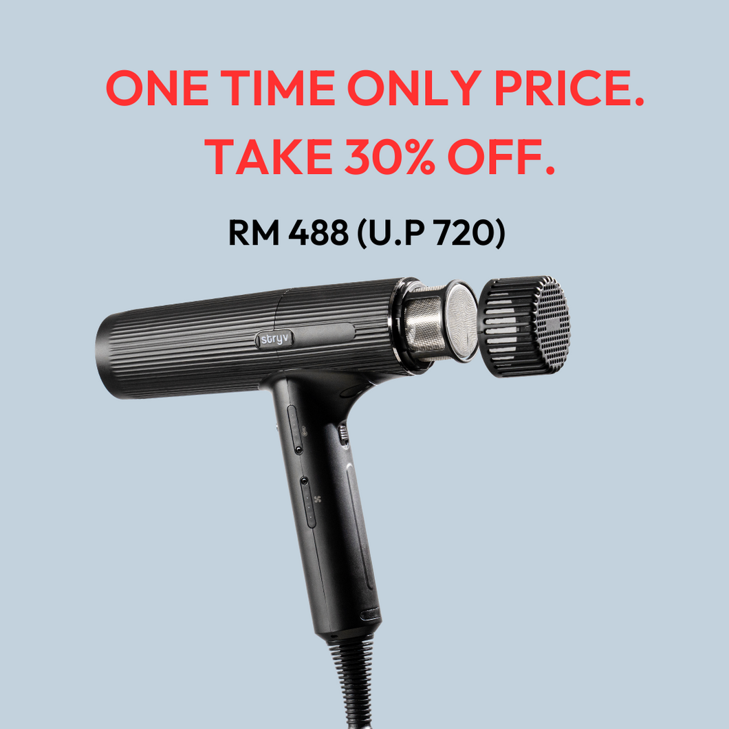 LIMITED TIME ONLY : PROFESSIONAL HAIRDRYER (1 set)