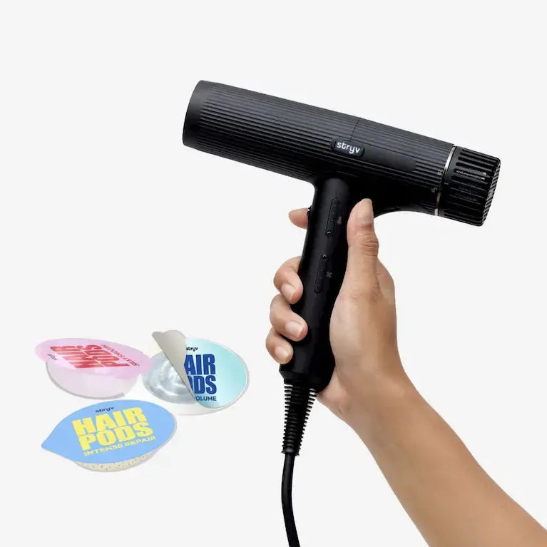 1 Hairdryer + 3 Hairpods
