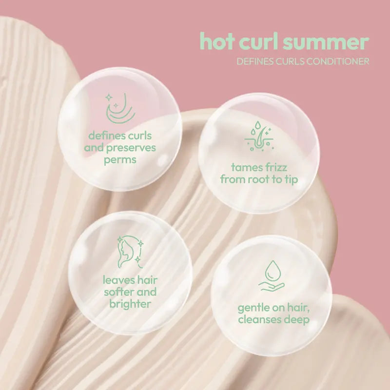 Hot Curl Summer Anti-Frizz Conditioner